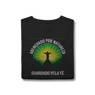 Nome do produto Camisa | Abençoado por Natureza Guardado pela Fé