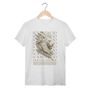 Camiseta Leão Branca