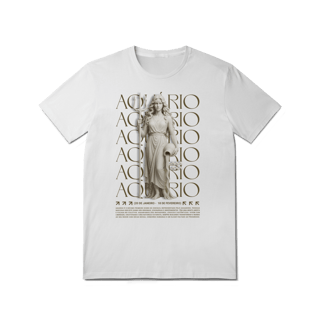 Nome do produto Camiseta Aquário Branca