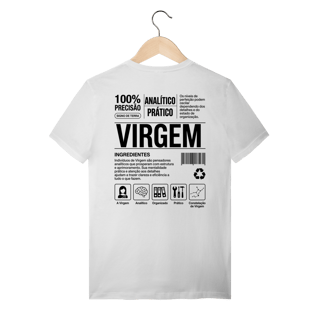 Nome do produto Camiseta Ingredientes de Virgem