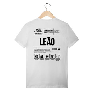 Nome do produto Camiseta Ingredientes de Leão