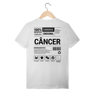 Nome do produto Camiseta Ingredientes de Câncer