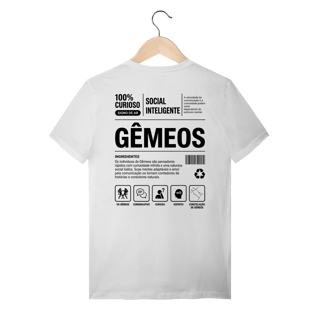 Nome do produto Camiseta Ingredientes de Gêmeos