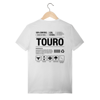 Nome do produto Camiseta Ingredientes de Touro