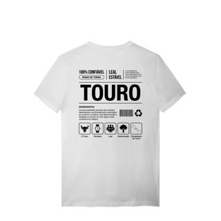 Nome do produto Camiseta Ingredientes de Touro