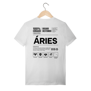 Nome do produto Camiseta Ingredientes de Áries