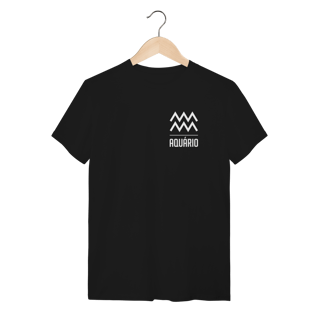 Nome do produto Camiseta Ingredientes de Aquário