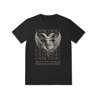 Nome do produto Caiseta Capricórnio preta