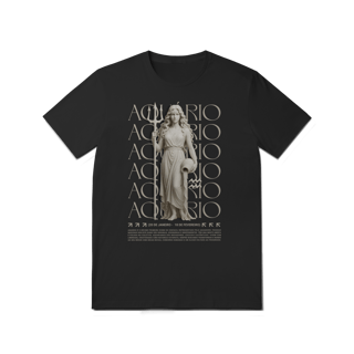 Nome do produto Camiseta Aquário preta