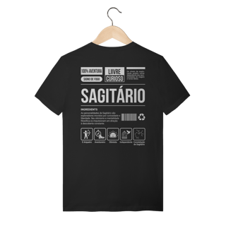 Nome do produto Camiseta Ingredientes de Sagitário