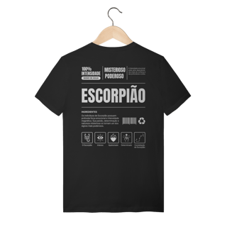 Nome do produto Camiseta Ingredientes de Escorpião