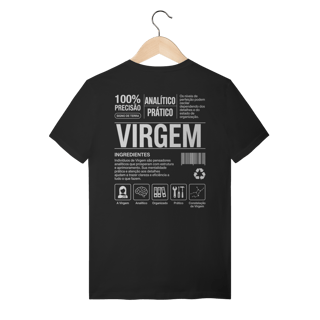 Nome do produto Camiseta Ingredientes de Virgem
