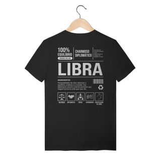 Nome do produto Camiseta Ingredientes de Libra