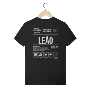 Nome do produto Camiseta Ingredientes de Leão