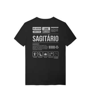 Nome do produto Camiseta Ingredientes de Sagitário