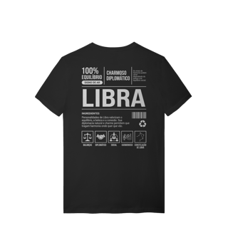 Nome do produto Camiseta Ingredientes de Libra