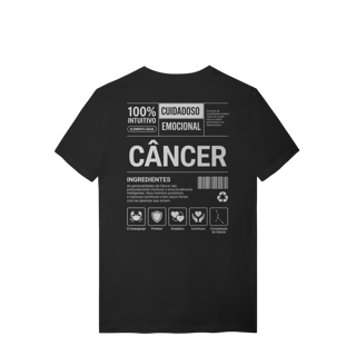 Nome do produto Camiseta Ingredientes de Câncer