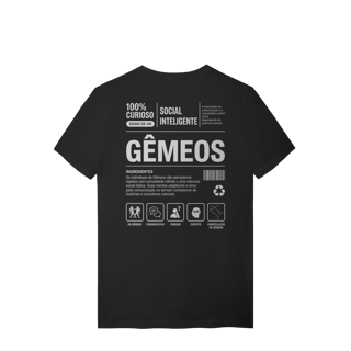 Nome do produto Camiseta Ingredientes de Gêmeos
