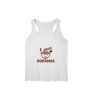Nome do produto Regata Feminina “I ❤ Dorama” – Estilo & Conforto