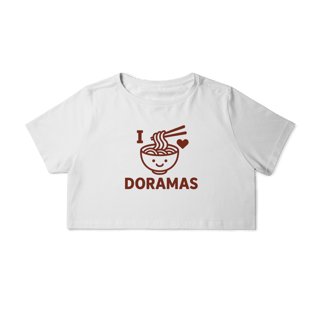 Nome do produto Cropped “I ❤ Dorama” – Estilo Dorameiro