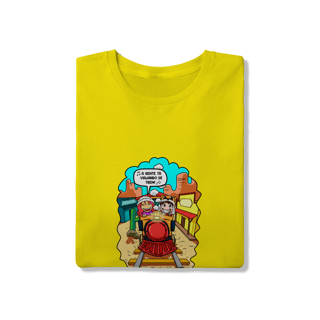 Nome do produto Camisa Viajando de Trem DUDU Betero e Gabi (adulto)
