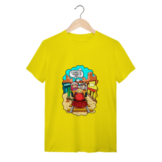 Nome do produto Camisa Viajando de Trem DUDU Betero e Gabi (adulto)