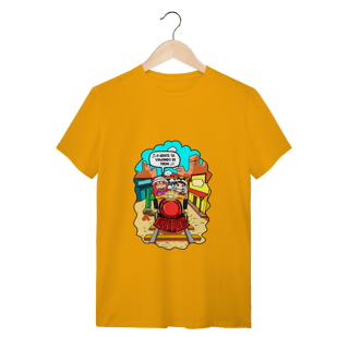 Nome do produto Camisa Viajando de Trem DUDU Betero e Gabi (adulto)