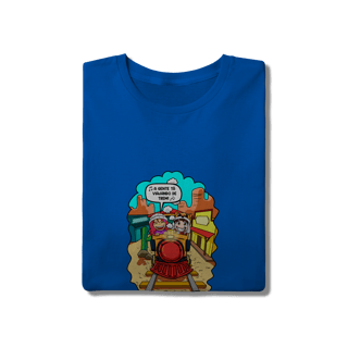 Nome do produto Camisa Viajando de Trem DUDU Betero e Gabi (adulto)