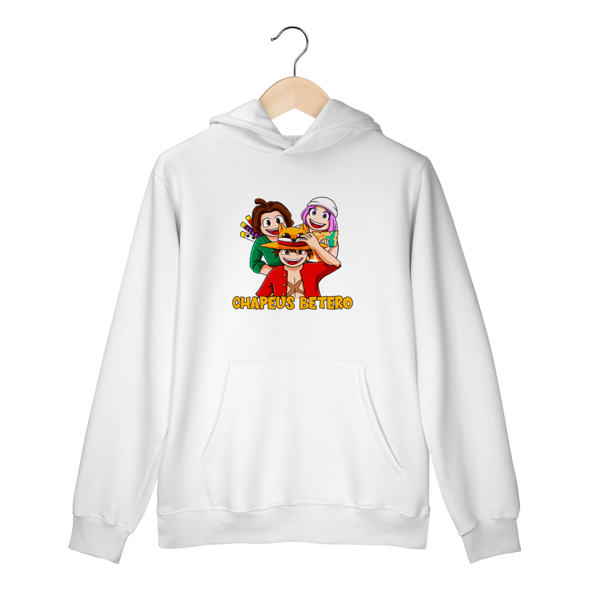 Nome do produto: Moletom Chapéus Betero (Com Bolso) 