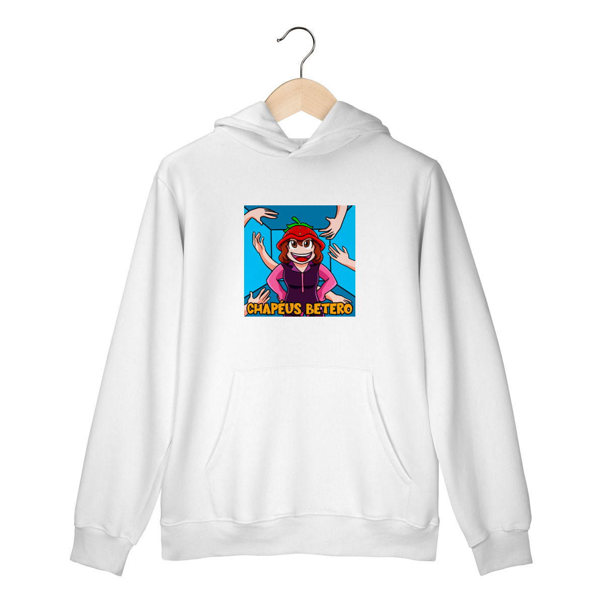 Nome do produto: Moletom Bia Betero (Chapéus Betero) (Com Bolso)