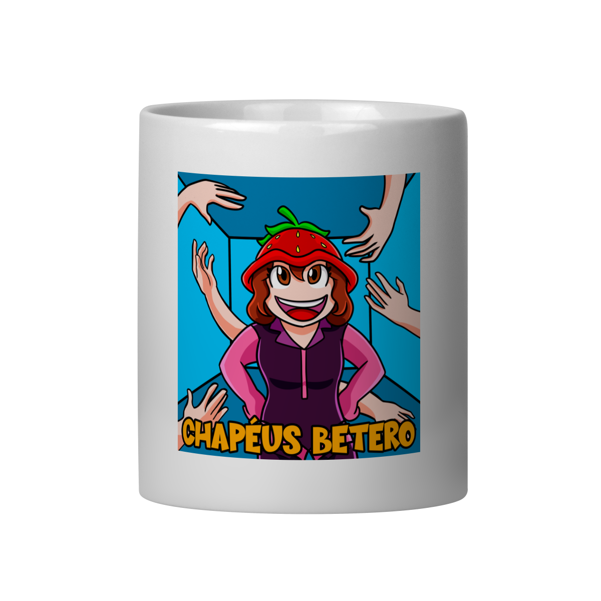 Nome do produto: Caneca Bia Betero ( Chapéus Betero)