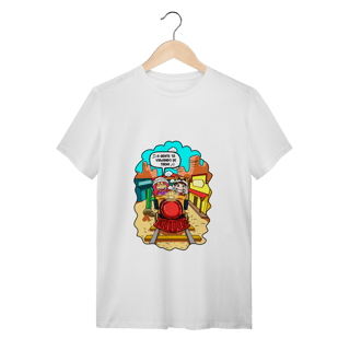 Nome do produto Camisa Viajando de Trem DUDU Betero e Gabi (adulto)