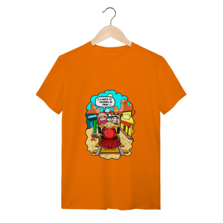 Nome do produto Camisa Viajando de Trem DUDU Betero e Gabi (adulto)