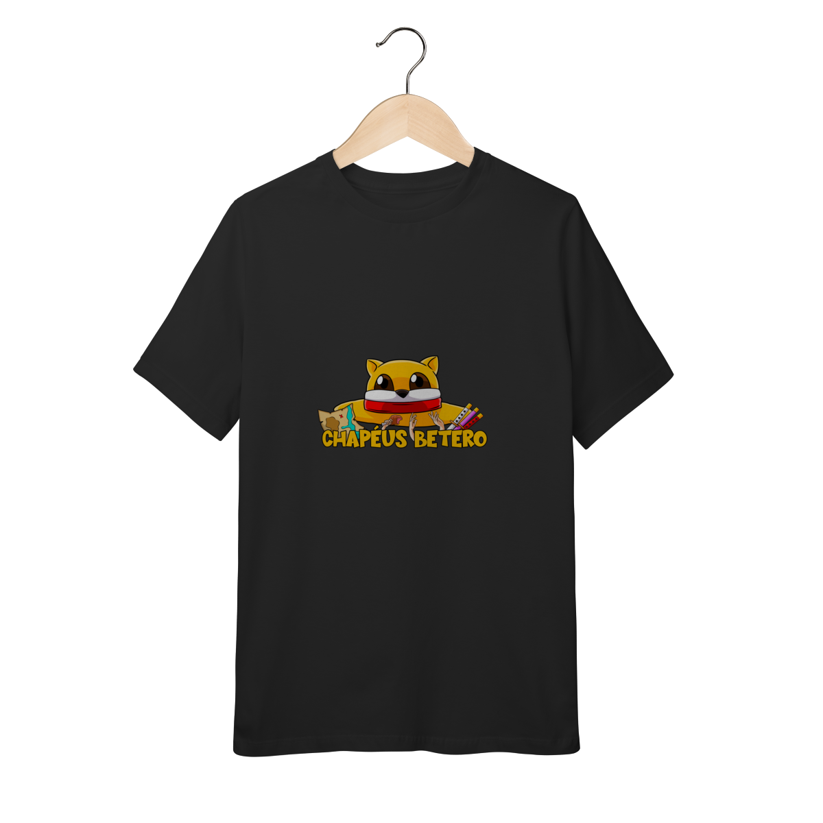 Nome do produto: Camisa Oficial Chapéus Betero ( 10 a 14)