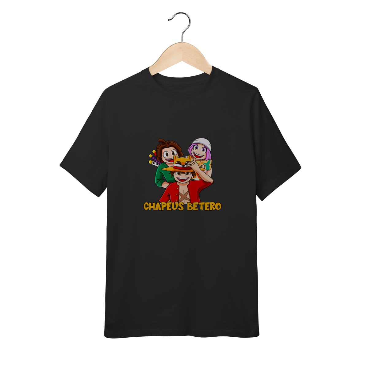 Nome do produto: Camisa Oficial Chapéus Betero (10 a 14)
