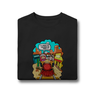 Nome do produto Camisa Viajando de Trem DUDU Betero e Gabi