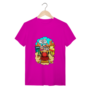 Nome do produto Camisa Viajando de Trem DUDU Betero e Gabi (adulto)
