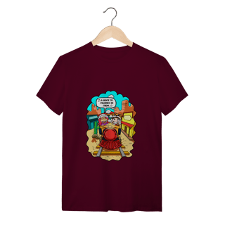 Nome do produto Camisa Viajando de Trem DUDU Betero e Gabi (adulto)