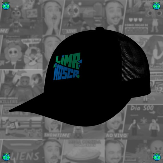 Boné com tela Oficial LimaMosca