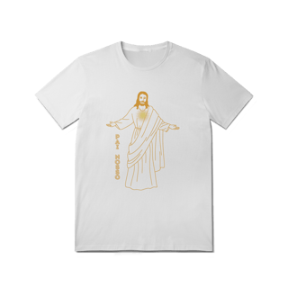  Camiseta Unissex T-Shirt Quality - Jesus - Pai Nosso