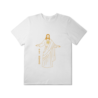 Nome do produto  Camiseta Unissex T-Shirt Plus Size - Jesus - Pai Nosso