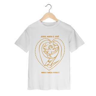 Nome do produto Camiseta Classic Infantil - Jesus, Maria e José  - Minha Família