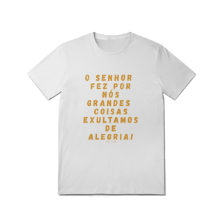  Camiseta Unissex T-Shirt Quality - Salmo 126