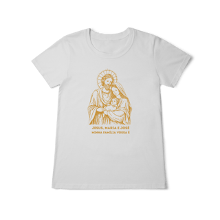 Camiseta Feminina Baby Long Classic - Sagrada Família