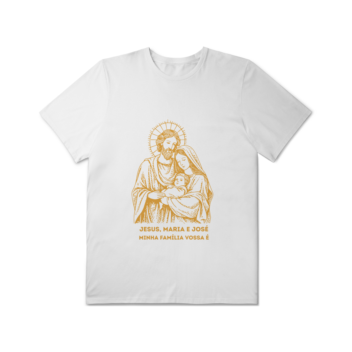 Camiseta Unissex T-Shirt Plus Size - Sagrada Família