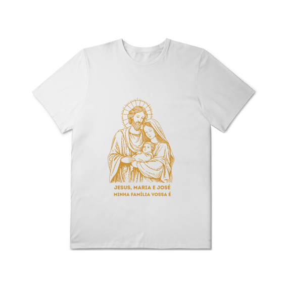 Camiseta Unissex T-Shirt Plus Size - Sagrada Família