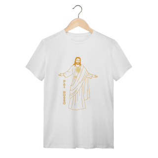 Nome do produto  Camiseta Unissex T-Shirt Quality - Jesus - Pai Nosso