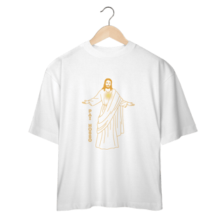 Nome do produto Camiseta Oversized - Jesus - Pai Nosso