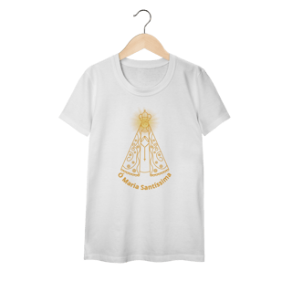 Nome do produto Camiseta Feminina Baby Long Classic - Nossa Senhora Aparecida