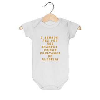 Nome do produto Body Infantil - Salmo 126